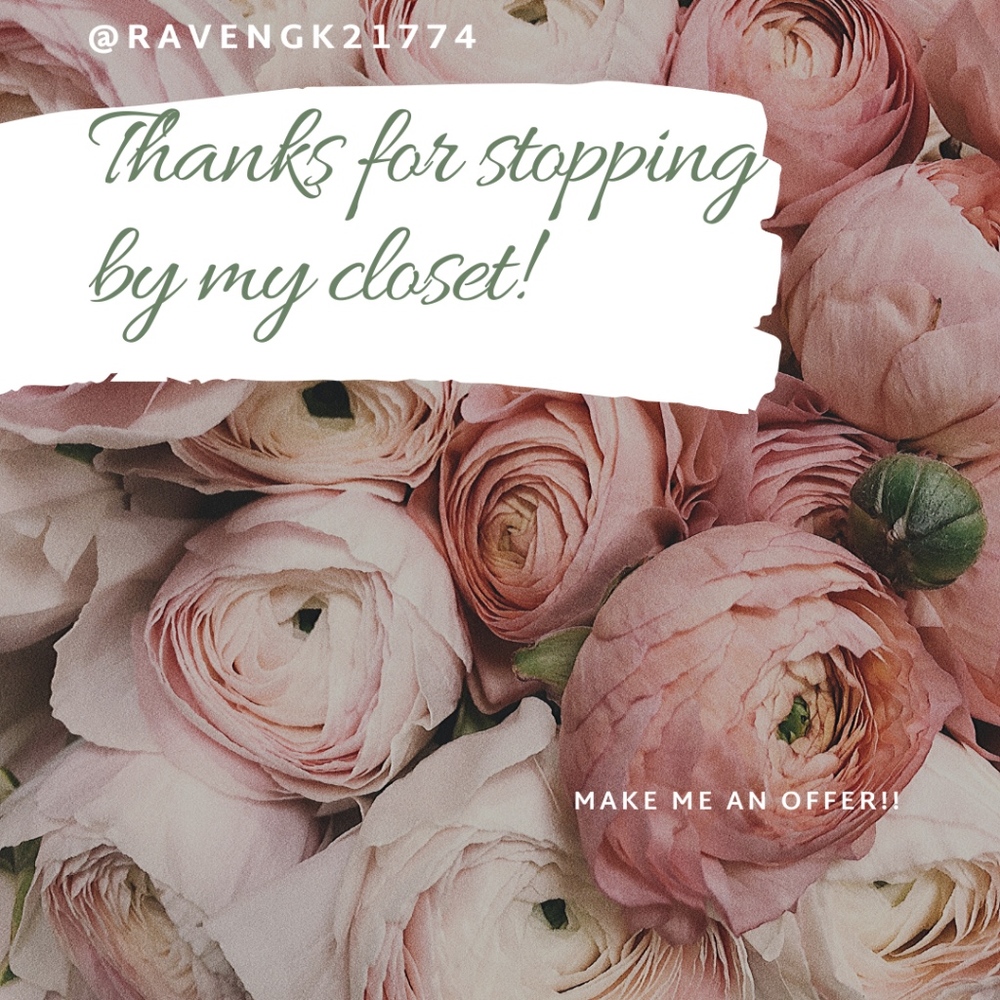 Thanks for checking out my closet!